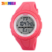 SKMEI Cute Women Sports Watches Fashion Outdoor Sport Waterproof LED Digit Watch Military Multifunction Boy Girl Kids Wristwatch 2024 - buy cheap