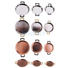 3 Pieces 1/12 Dollhouse Miniature Silver Frying Pans Dolls House Cookware Kithcen Accessories 2024 - buy cheap