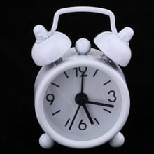 1/6 Dolls House Furnitures Living Room Plastic Vintage Alarm Clock Models Kids Pretend Toys Craft 2024 - buy cheap