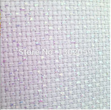 oneroom14CT And 11CT Embroidery Aida Cloth / Cross Stitch Embroidery Filamentary Silver Metal Wire Fabric Canvas Aida Cloth 2024 - buy cheap