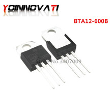 5pcs  BTA12-600B BTA12 BTA12-600 Triacs 12 Amp 600 Volt TO-220 2024 - buy cheap