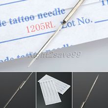 50pcs/box 5RL Tattoo Needle Stianless Medical Disposable Sterilized Permanent Makeup Microblading Needles for Tattoo Eyebrow pen 2024 - buy cheap