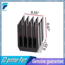 10pcs tmc2100 a4988 drv8825 tmc2208 tmc2130 dissipadores de calor do motor de passo de alumínio dissipadores de calor barbatana de resfriamento condutores ultra silenciosos 2024 - compre barato