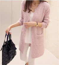 2019 Fashion Hot Women Spring Autumn Long Cardigan Sweater Coat Female Crochet Girl Knitted Tops 2024 - buy cheap