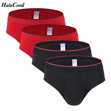 4Pcs/lot High Quality Brands 2019 New Hot Fashion Sexy Man Underwear Men's Briefs Shorts Mr Underpant Male Panties Large Size 2024 - buy cheap