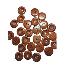 50 шт 25 мм 4 отверстия круглые деревянные Швейные Кнопки 25 мм (1 ") Dia натуральные деревянные пуговицы для шитья деревянные декоративные изделия 2024 - купить недорого