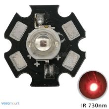 Base emissora de luz led de alta potência 3w, infravermelho ir emissor de luz de alta potência 350-700ma 2 com base de 20mm 2024 - compre barato