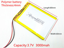 Batería de polímero de litio 406080 3,7 V 3000mah con placa de protección para VX787 VX530 VX540T VX585, Envío Gratis 2024 - compra barato