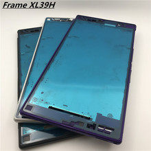 Оригинальная средняя передняя рамка для Sony Xperia Z Ultra XL39h XL39 C6802 C6806 C683 рамка для ЖК-экрана держатель рамка 2024 - купить недорого