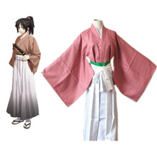Кимоно для косплея Hakuouki Yukimura chiziru, Женский костюм для Хэллоуина, традиционный японский Kinomo 89 2024 - купить недорого