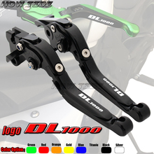 Para SUZUKI DL 1000 DL1000 2002-2017 2003 2004 2005 2006 V-Strom Acessórios Folding Extensível Freio Da Motocicleta alavancas de embreagem 2024 - compre barato