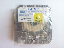 MAX LETATWIN-cintas de etiquetas de tubo para impresora, lm-MX309YL amarillo de 9mm x 8m para impresora de identificación con Cable, promoción de lm-380e/pc, lm-390a 2024 - compra barato