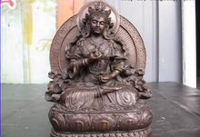 song voge gem S0284 Sino-Tiebtan Buddhism Pure Bronze Statue of Vajrasattva Buddha 2024 - buy cheap