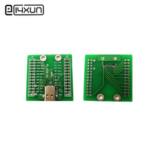 1pcs USB 3.1 Type-C Connector 24Pin Female Socket Adapter 2x12P PCB Board 40mmx40mm 2024 - buy cheap