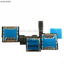 QiAN SiMAi For Samsung NOTE3 NOTE 3 N9002 N9009 New Sim Card Slot Holder Connector Flex Cable Repair Parts 2024 - buy cheap