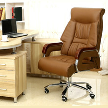 Silla de lujo de cuero sintético de gama alta, silla ergonómica de oficina, ejecutiva, silla de elevación, silla giratoria, silla de oficina, asiento 2024 - compra barato