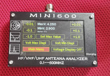 Analizador de antena de 0,1-600MHz, medidor Analizador de antena HF/VHF/UHF ANT SWR, pantalla LCD digital, amplificador de Radio HAM de barrido de frecuencia 2024 - compra barato