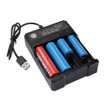 18650 Battery Charger 4-slot Li-ion Battery Charger Player Amplifier USB Charging Stand Rechargeable Multiple Battery Charger 2024 - buy cheap