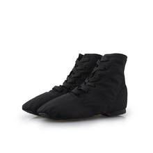 sneakers Jazz Shoes Woman High Upper Soft Bottom Kungfu Shoes Boots Women dance Shoes Canvas Fitness Yoga Shoes Boot Ballet 2024 - buy cheap