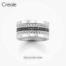 The Eternity Ring CZ Pave,2019 Brand New 925 Sterling Silver Trendy Vintage Fashion Jewelry Promise Gift For Women 2024 - buy cheap