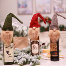 Christmas Decorations funny Doll Wine Bottle Bags  Gifts Holders Xmas Home Dinner Party Table Decors 2024 - buy cheap