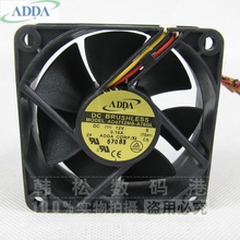 Вентилятор охлаждения для сервера ADDA, 3 провода, 70x70x25 мм, 7 см, 70 мм, 12 в пост. Тока, 7025 А 2024 - купить недорого