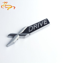 3d chrome metal xdrive x drive emblema logotipo adesivo emblema decalque estilo do carro para bmw x1 x3 x5 x6 e39 e36 e53 e60 e90 f10 e46 2024 - compre barato