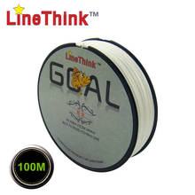 100M Brand LineThink GOAL Japan Quality Multifilament 100% PE Braided Fishing Line Free Shipping 2024 - buy cheap