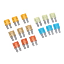 15 Pieces Auto Car Vehicles Audio 5A 7.5A 10A 15A 20A Micro 2 ATR Blade Style Fuse 2024 - buy cheap