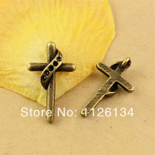 60 pc charms jewelry accessory pendant Wholesale Vintage Cross Zinc Alloy Crucifix Accessory customizable Diy Jewelry Findings 2024 - buy cheap