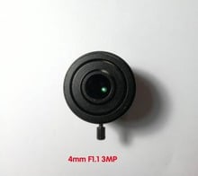 4mm 3MP big aperture F1.1 lens CS mount lens for IP camera AHD camera 2024 - buy cheap