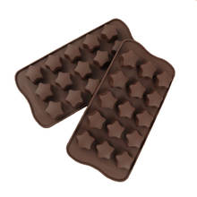 1 Piece Silicone Stars mold chocolate Muffin Sweet Candy Jelly fondant Cake chocolate Mold Silicone tool Baking Pan 2024 - buy cheap