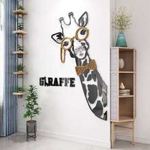 3d Acrylic Deer Wall Stickers Living Room Bedroom Porch Background Wall Dormitory Warm Children Room Stickers Decoration 2024 - buy cheap