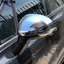 For Fiat 500X 2018 2017 2016 2015 2014 ABS Chrome Extetior Side Door Back Mirrors Rear View Mirror Cover Trim Car-Styling 2pcs 2024 - buy cheap