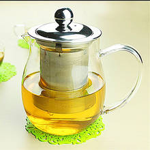 500CC Heat-resistant Thick Glass Flower Tea Pot Chinese Kung Fu Water Teapot With Filter Clear Creative Kettle Infuser 2024 - buy cheap