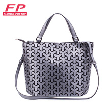 New Women Shoulder Bag Folding Geometric Handbag Tote Bags For Women 2021 Luminous Messenger Bag Ladies Hand Bags bolsa feminina 2024 - buy cheap