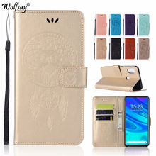 Phone Bag Case For Huawei P Smart Z Cover Owl Flip Leather Wallet Case For Huawei P Smart Z Case For Huawei P Smart Z 2019 Funda 2024 - buy cheap