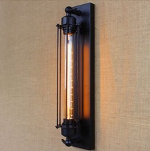 Винтажный настенный светильник в стиле лофт, лампа Эдисона в стиле индастриал, настенное освещение для лестницы, домашний декор 2024 - купить недорого