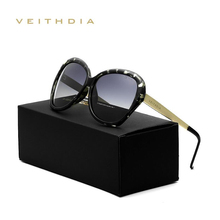 VEITHDIA-gafas de sol Retro para mujer, lentes de diseñador de marca, Sexy, accesorios, 8012 2024 - compra barato