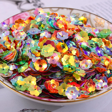 50g/lot PVC Sequins 5mm Flower With 1 Center Hole Plum Blossom Cup Loose Sequins Multicolors Spangles 2024 - buy cheap
