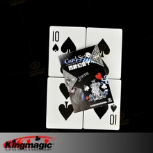 Four Cards for Big Card Classic magic props 5pcs each lot 2024 - buy cheap