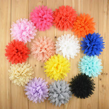 100 pcs/lot , 4.5" Vintage Lace flower Head Handmade Flower Applique Flowers 2024 - buy cheap