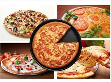 1PC Baking Tray Cake Mould Pie Baking Tray Oven Pan Non-Stick Barbecue Pizza Pans Baking Dish Pans  JJ 0864 2024 - buy cheap