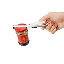Консервный нож из нержавеющей стали регулируемый консервный нож Инструменты для открывания бутылок кухонные инструменты профессиональный легкий Открыватель гаджет 2024 - купить недорого