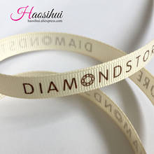 HAOSIHUI 1/2''(13mm) Wholesale Cheap Grosgrain Ribbon Personalized Printed for Party Wedding Baby Shower Favor 100yards/lot 2024 - buy cheap