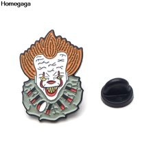 Homegaga cartoon clown pins backpack badge pride clothes medal for bag shirt hat insignia badges brooches for men women D1945 2024 - buy cheap