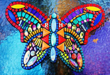 Cartoon color butterfly 5D diamond painting full square / round drill 3D diamond embroidery rhinestone mosaic handmade art 2024 - buy cheap