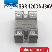 120DA SSR Control 3-32V DC output 24~480VAC High voltage single phase AC solid state relay 2024 - buy cheap