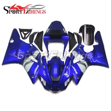 Blue White Fairings For Yamaha YZF-R1 R1 00 01 2000 2001 Injection ABS Plastic Motorcycle Full Fairing Kit Body Frame Cowlings 2024 - buy cheap