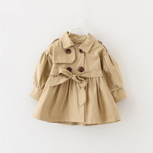 Gabardina para niñas de 1, 2, 3 y 4 años, camisetas de otoño Primavera, abrigo, ropa para niños, rompevientos 2024 - compra barato